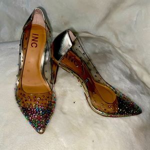 Katey Clear Vinyl Pumps, Created for Macy's